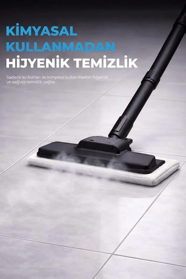 CB- 02A Buharlı Temizlik Makinası - Buharlı Temizleyici - Floor Max Set